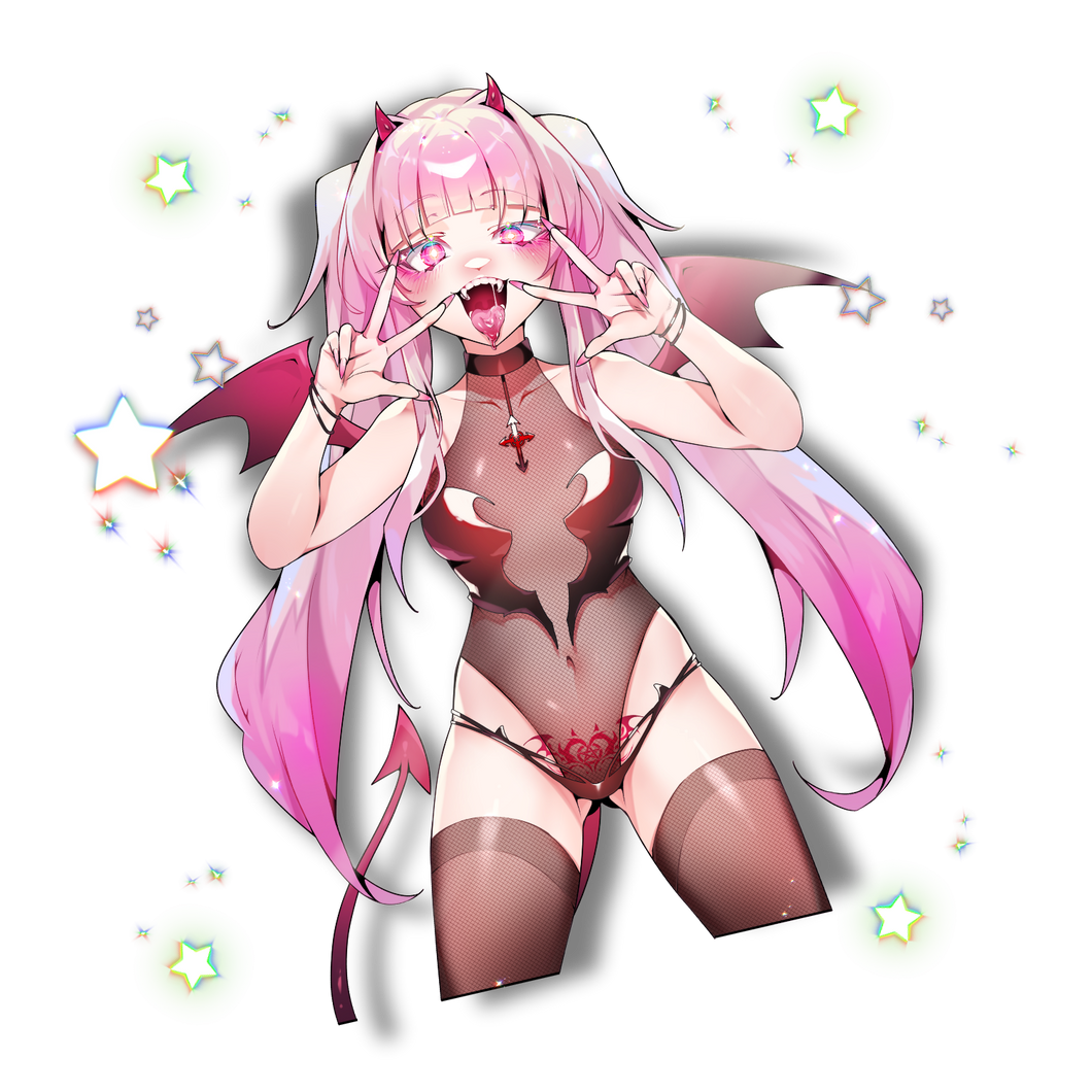 Cherry Suit Holographic Decal