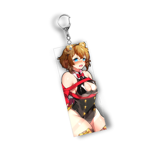 Kuma Ribbon Keychain